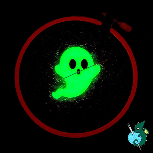 Glow-in-the-dark Ghost Needle Minder - 3.5cm