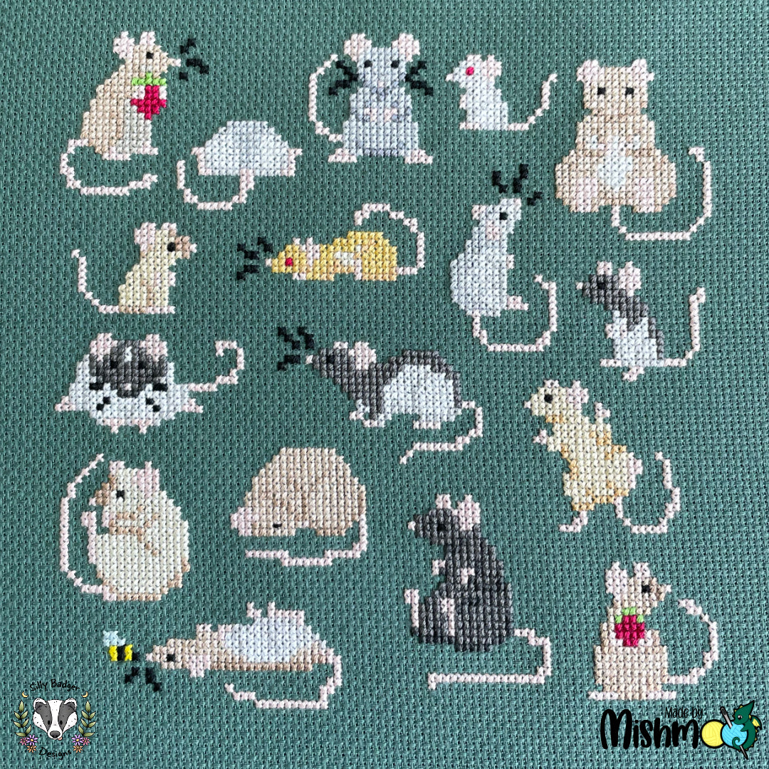 Mini Mischief Cross Stitch Pattern