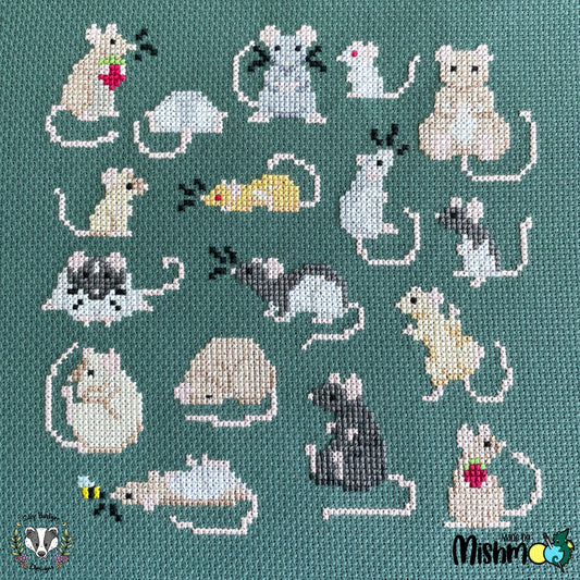 Mini Mischief Cross Stitch Pattern
