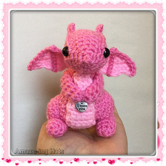 Dragon w/I Love You Charm