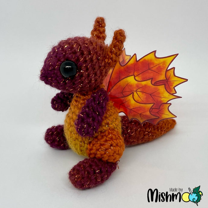 Autumn Dragon - Orange & Purple