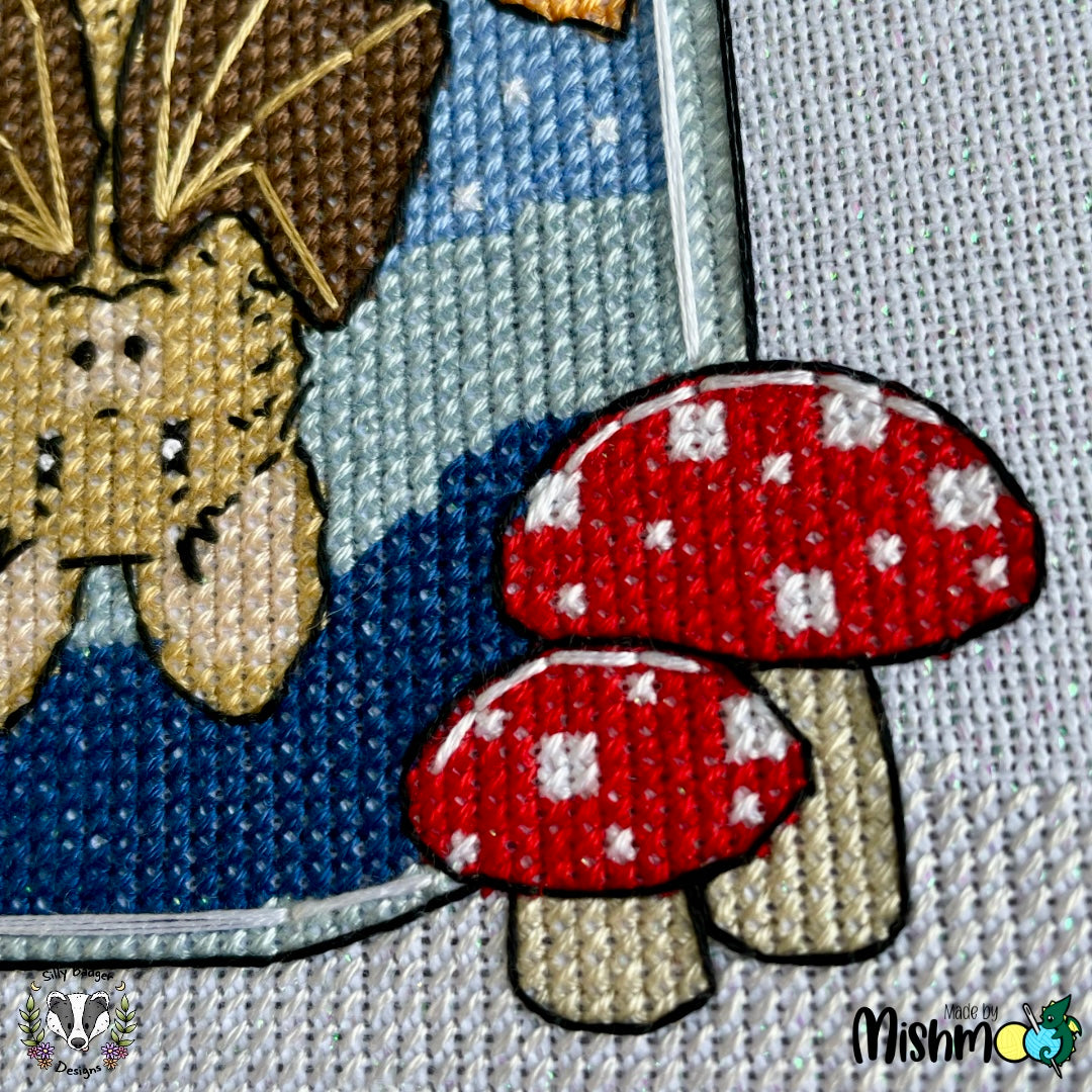 Bat/Cosy Potion Bottle Cross Stitch Pattern