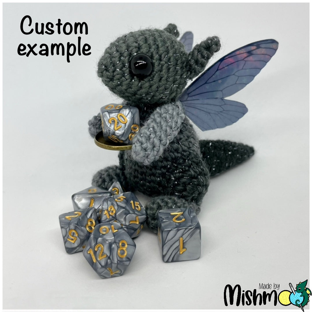 Dice Guardian with 7 piece dice set