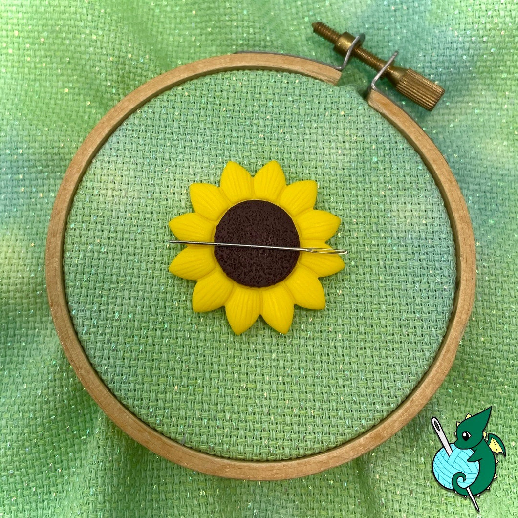 Sunflower Needle Minder - 3.5cm