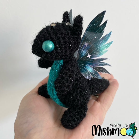 Black & Teal Galaxy