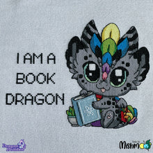 Load image into Gallery viewer, Chibi Zen Cross Stitch Pattern