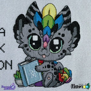 Chibi Zen Cross Stitch Pattern
