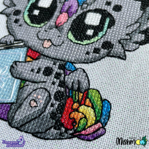 Chibi Zen Cross Stitch Pattern