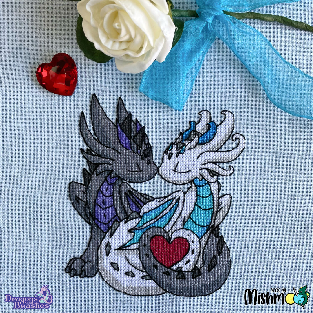 Heartails Cross Stitch Pattern