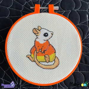 Candy Corn Rats Pattern