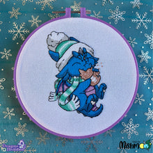 Load image into Gallery viewer, Blaze Gingerbread Cookie Cross Stitch Pattern