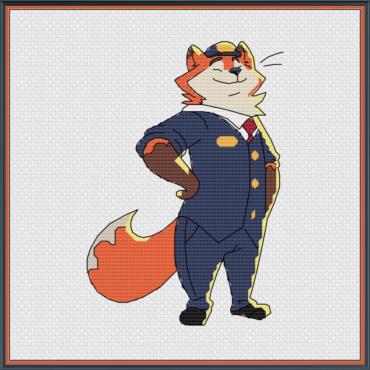 Foxfield Railway Official Reg Cross Stitch Pattern