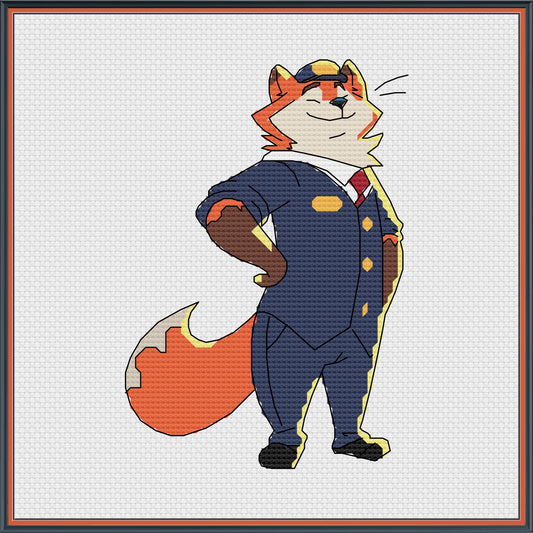 Foxfield Railway Official Reg Cross Stitch Pattern