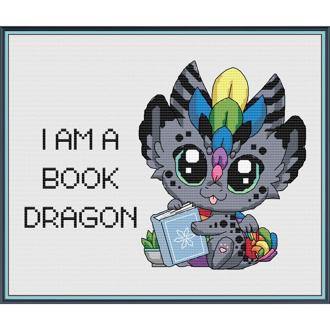 Chibi Zen Cross Stitch Pattern