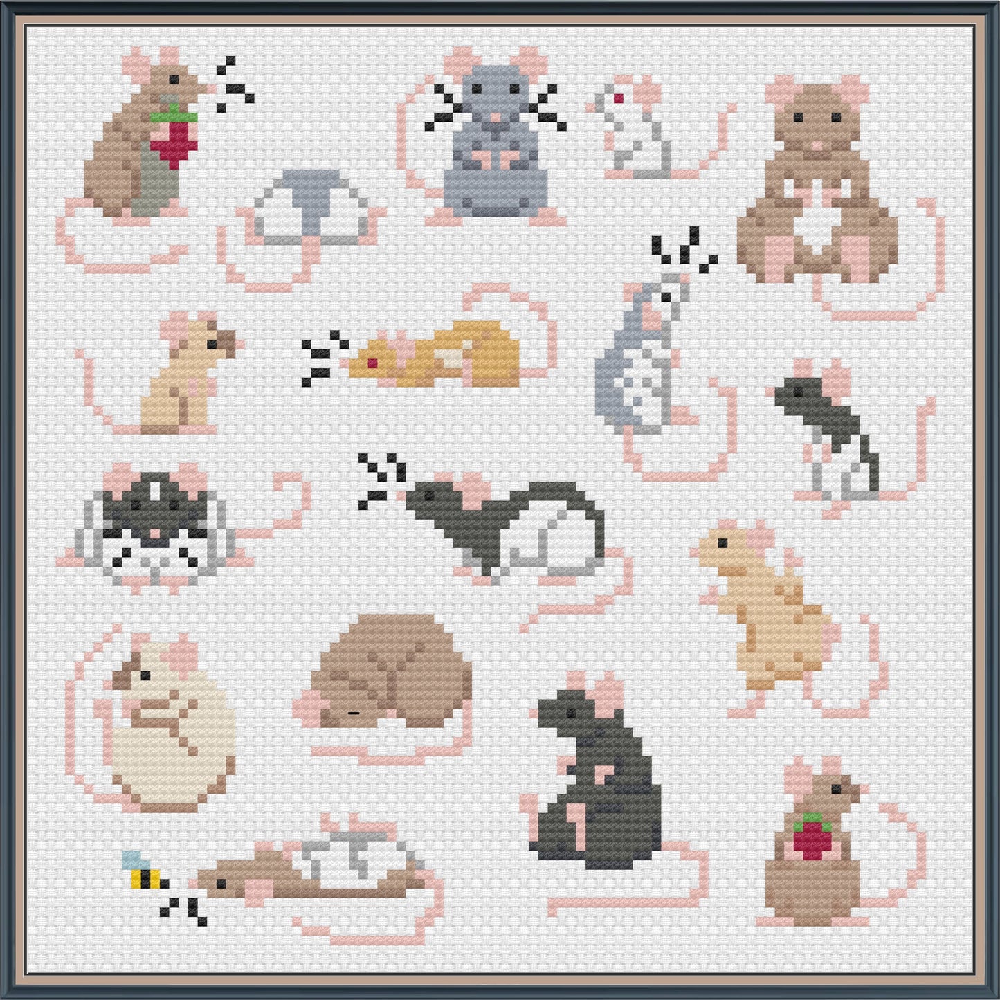 Mini Mischief Cross Stitch Pattern
