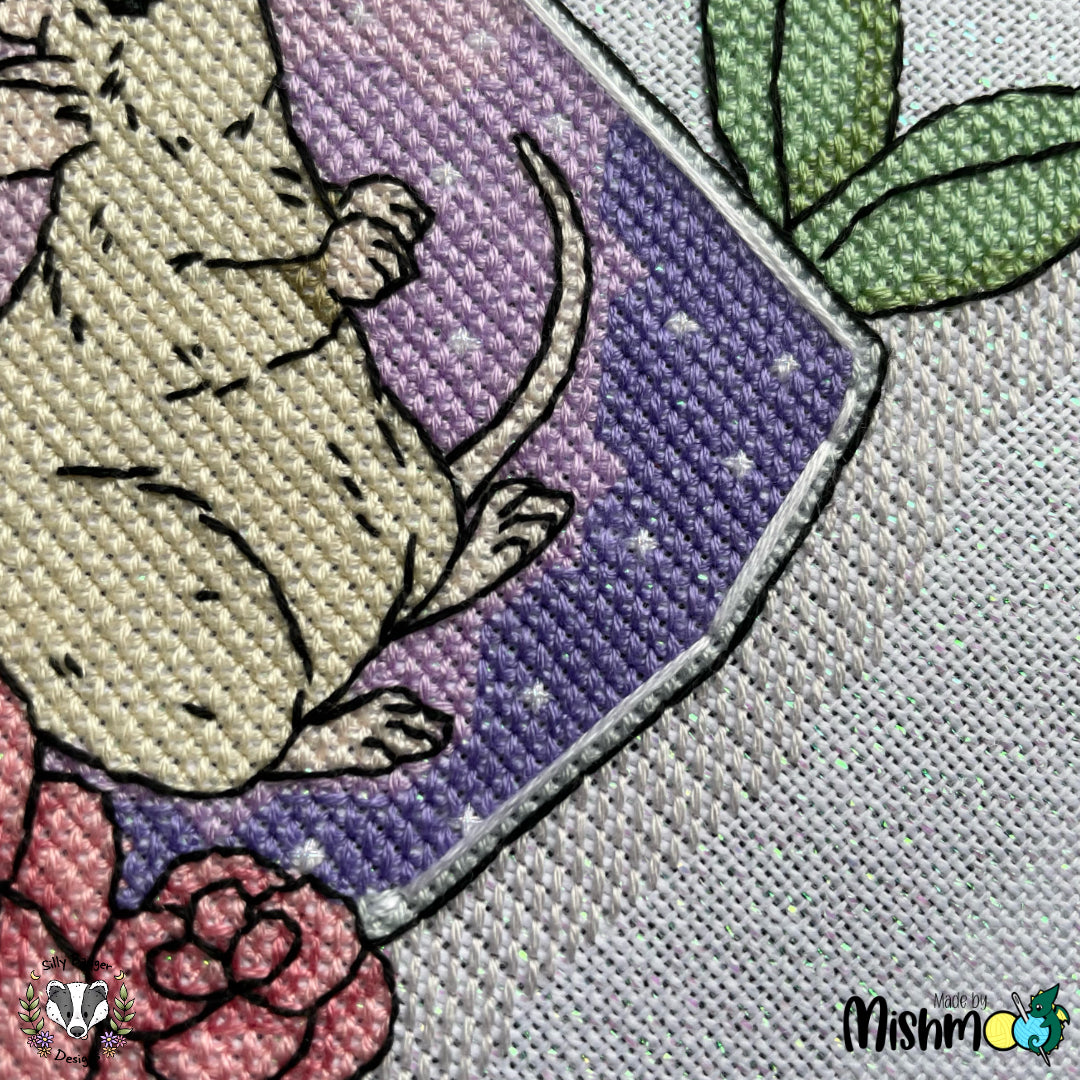 Rat/Joy Potion Bottle Cross Stitch Pattern