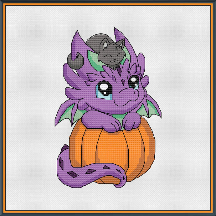 Trix & Midnight Cross Stitch Pattern