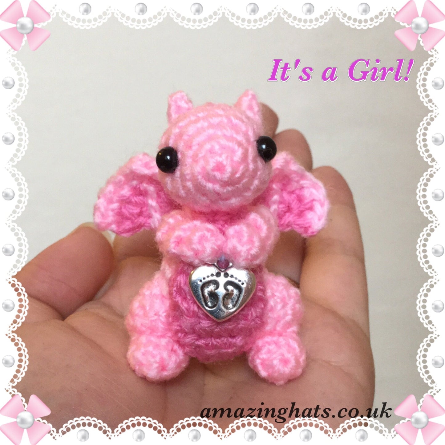 Tiny Dragon w/Baby Charm #1