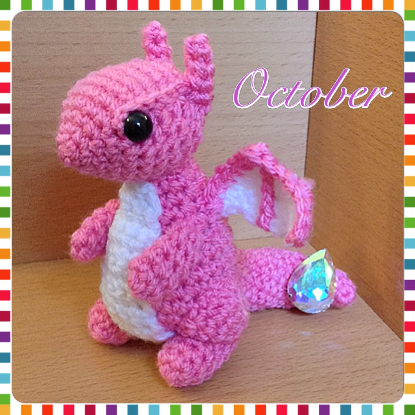 October Birthstone Dragon
