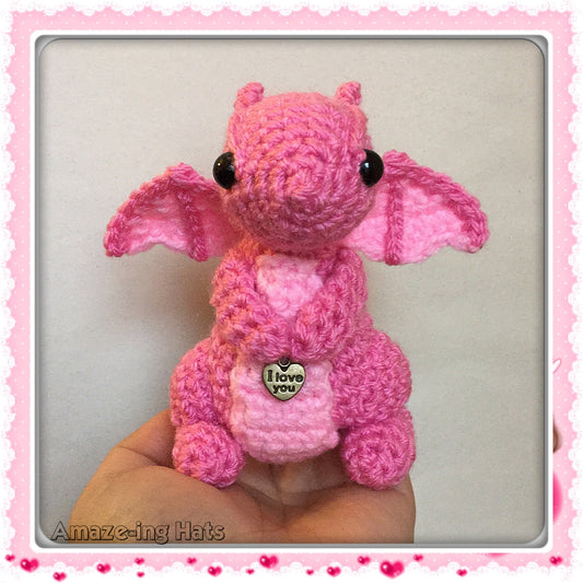 Dragon w/I Love You Charm