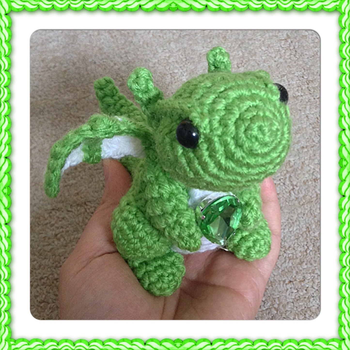 Customised Birthstone Dragon