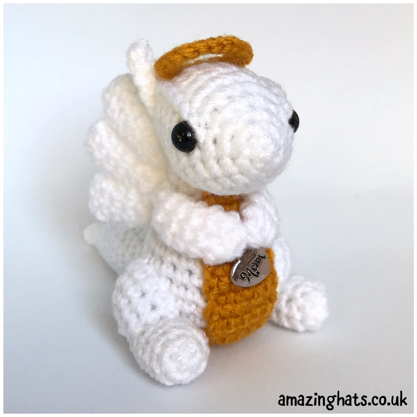 Angel Dragon with Charm